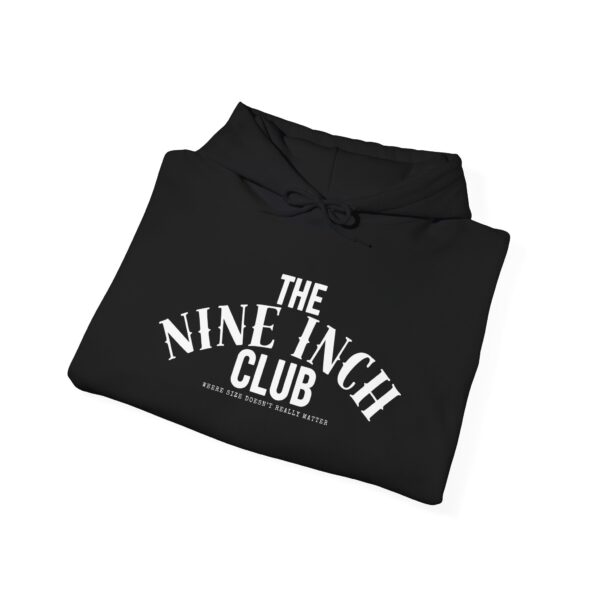 Stylish Unisex Hoodie with the Classic 'Nine Inch Club' Design - Cozy Gift for Lovers, Casual Wear, Concerts, Get Togethers - Image 2
