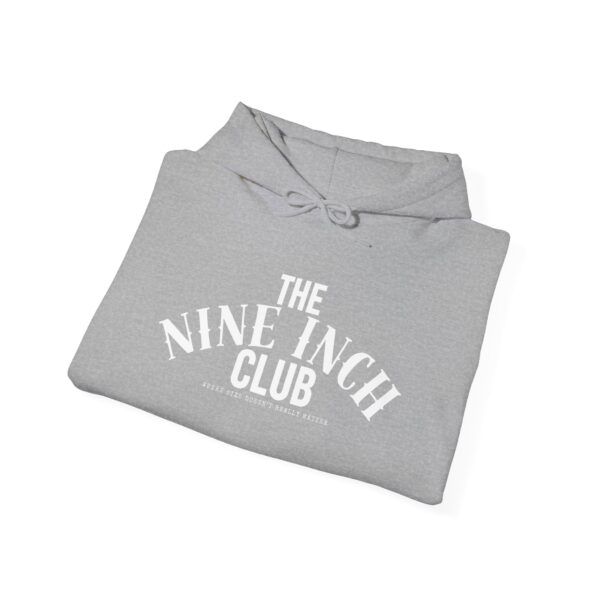 Stylish Unisex Hoodie with the Classic 'Nine Inch Club' Design - Cozy Gift for Lovers, Casual Wear, Concerts, Get Togethers - Image 4