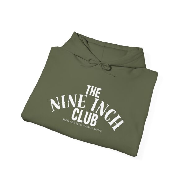 Stylish Unisex Hoodie with the Classic 'Nine Inch Club' Design - Cozy Gift for Lovers, Casual Wear, Concerts, Get Togethers - Image 8