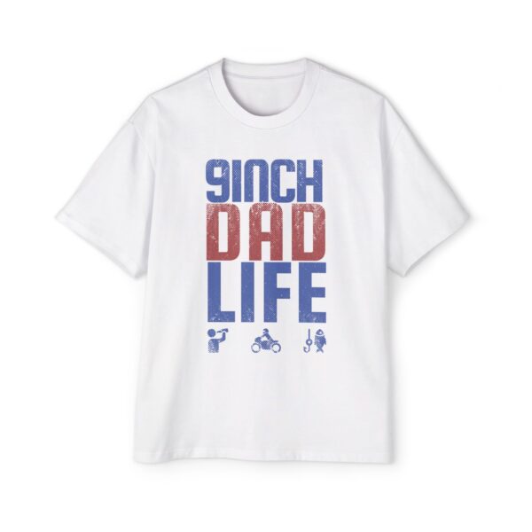 Dad Life Oversized Tee, Casual Men’s T-Shirt, Gift for Fathers, Comfortable Everyday Wear, Perfect for Father’s Day