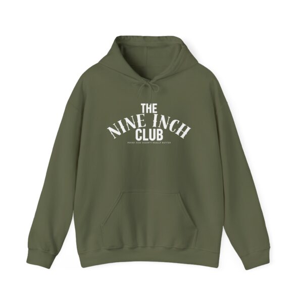 Stylish Unisex Hoodie with the Classic 'Nine Inch Club' Design - Cozy Gift for Lovers, Casual Wear, Concerts, Get Togethers - Image 7