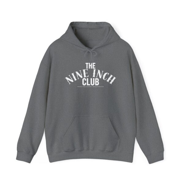 Stylish Unisex Hoodie with the Classic 'Nine Inch Club' Design - Cozy Gift for Lovers, Casual Wear, Concerts, Get Togethers - Image 9