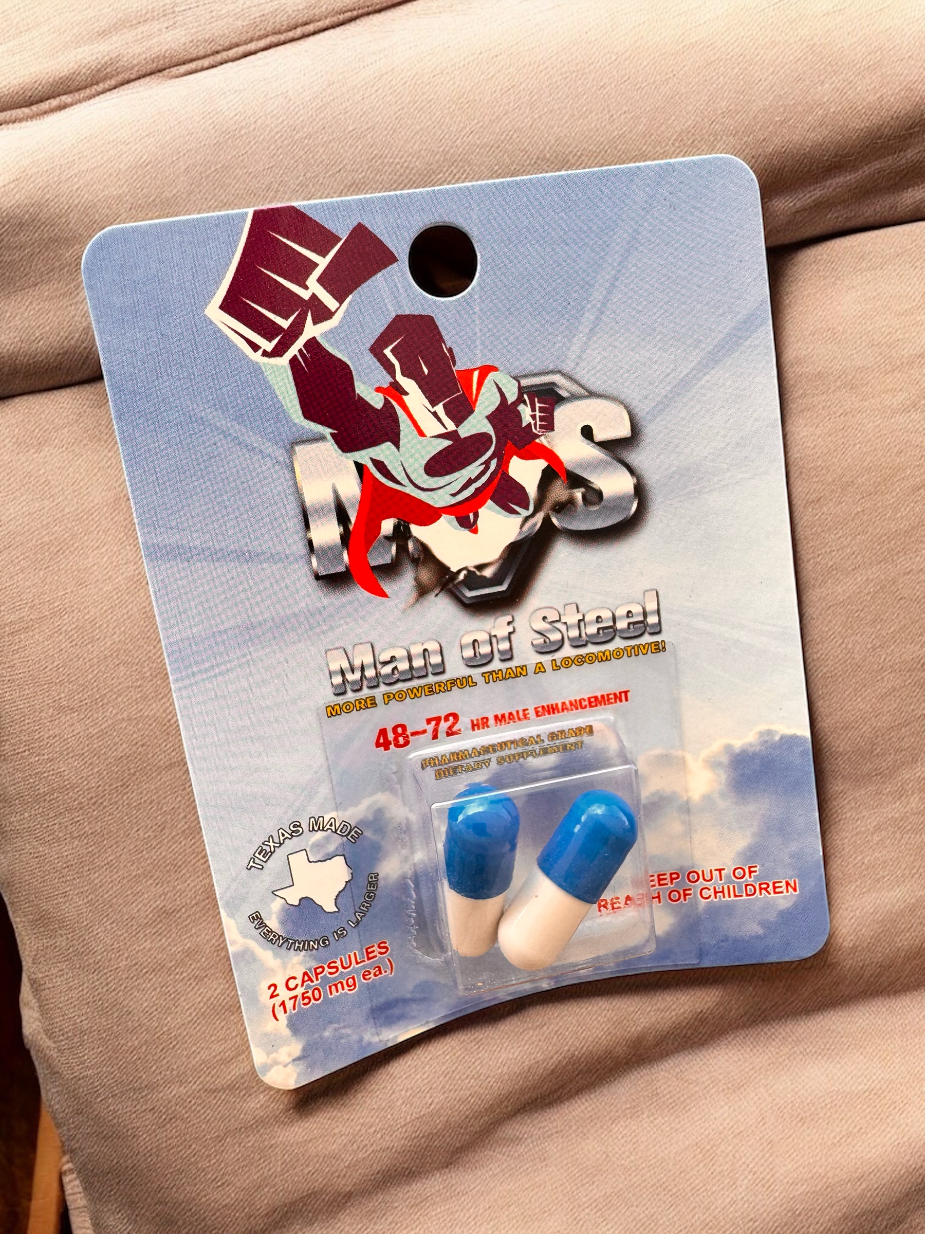 2- Packs of Man of Steel (MOS) 2ct