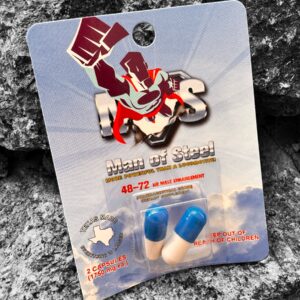 4- Packs of Man of Steel (MOS) 2ct