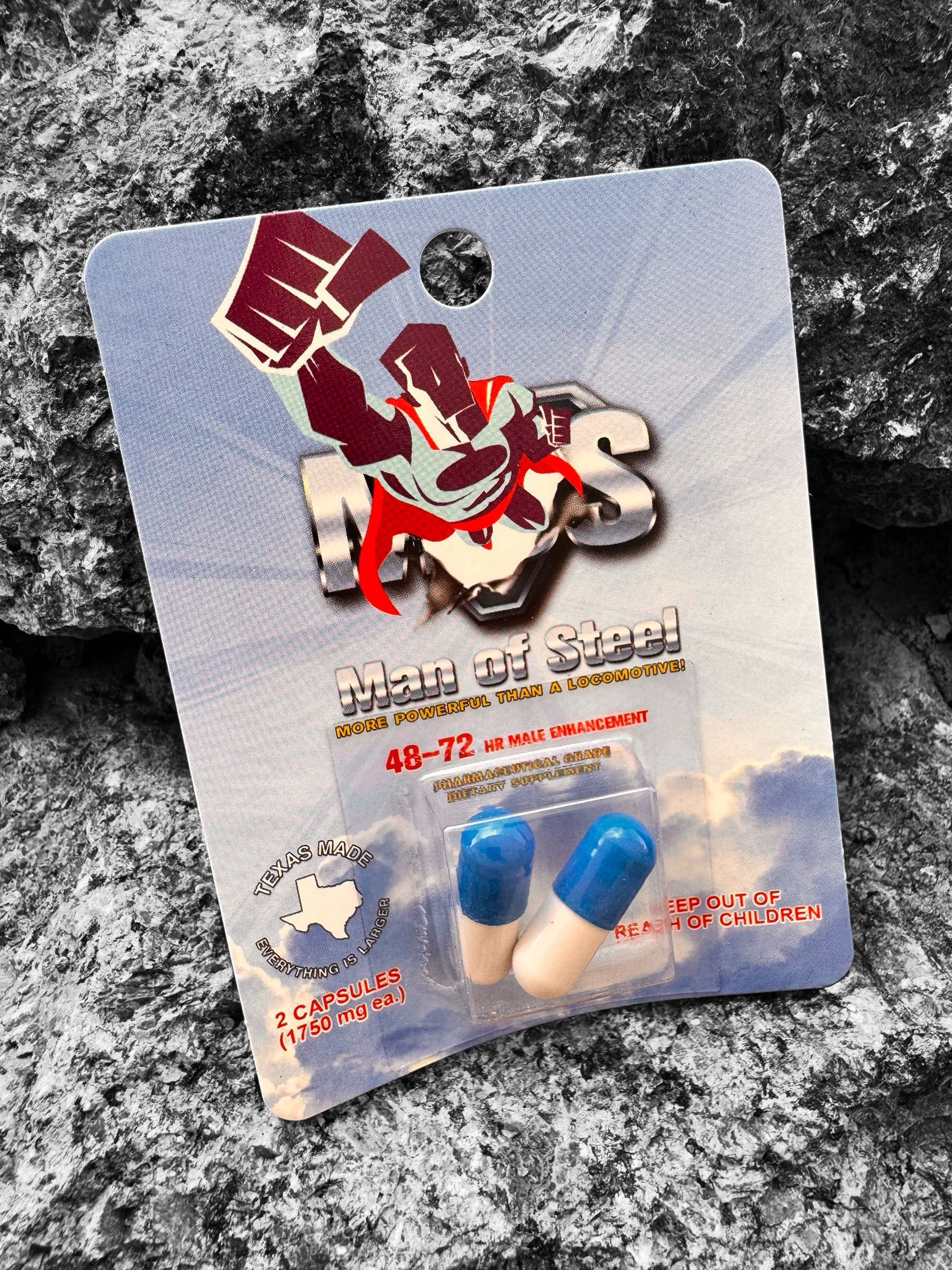 4- Packs of Man of Steel (MOS) 2ct